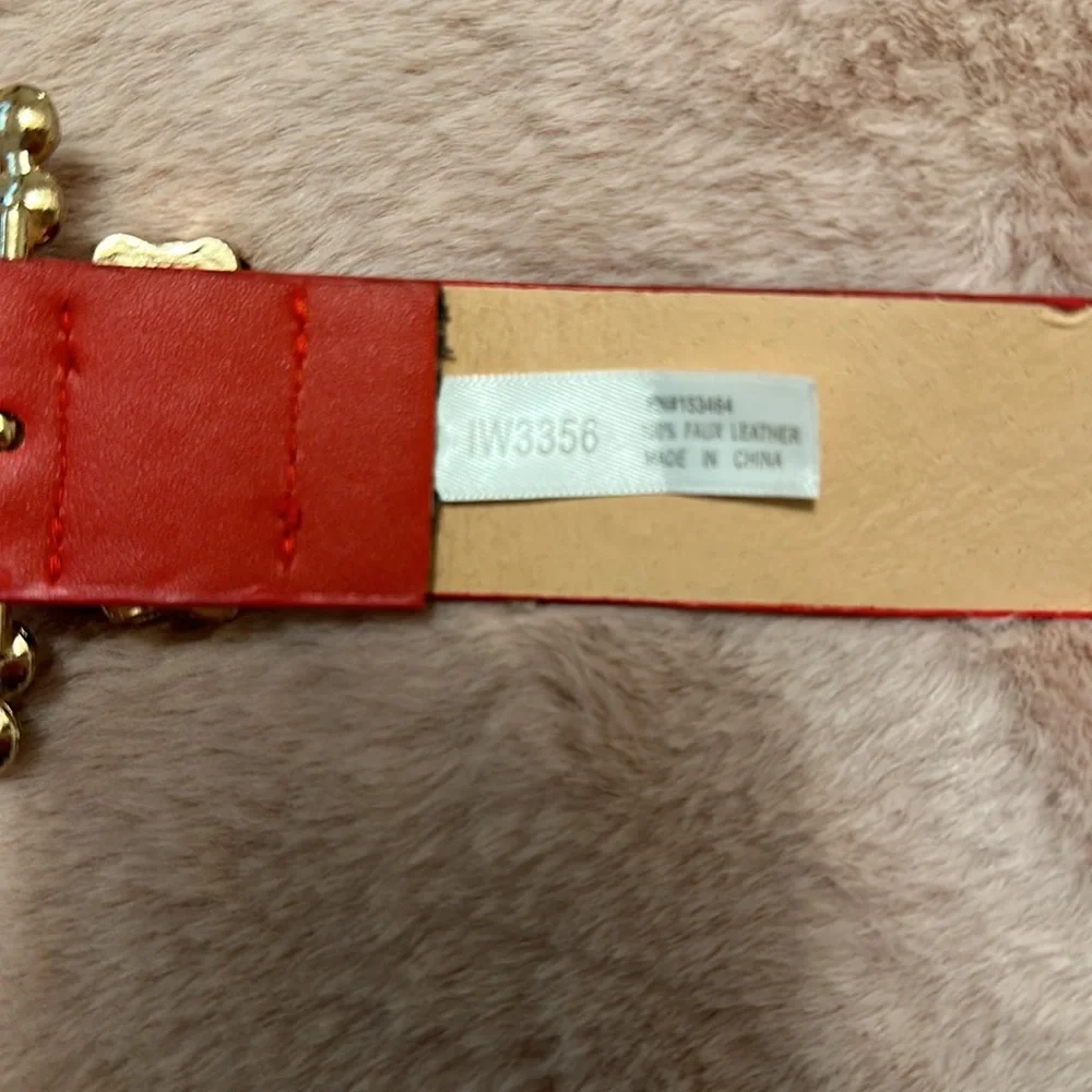 Red and Gold with Crystals